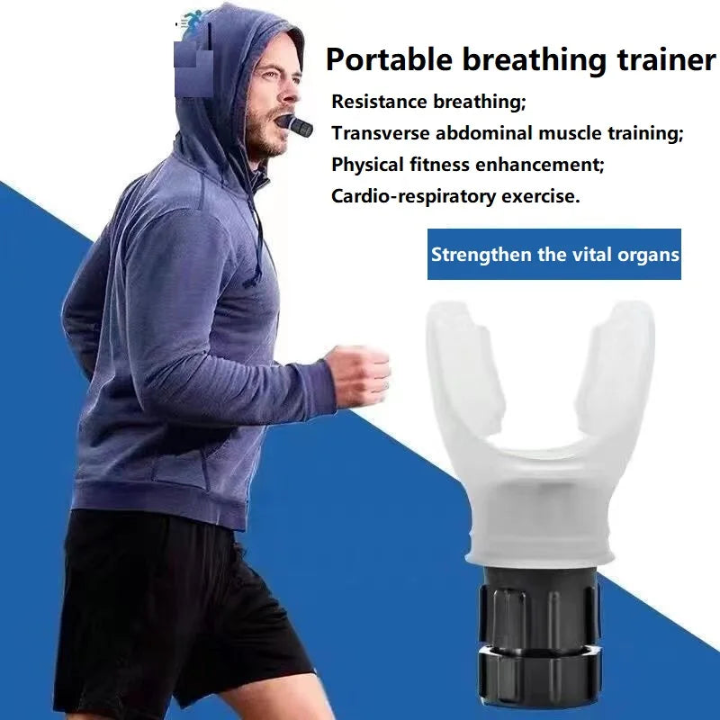 Lung Breathing Trainer Pulmonary Exerciser Breath Trainer Respiratory Breathing Training Breathing Simulator ZHXLQ01