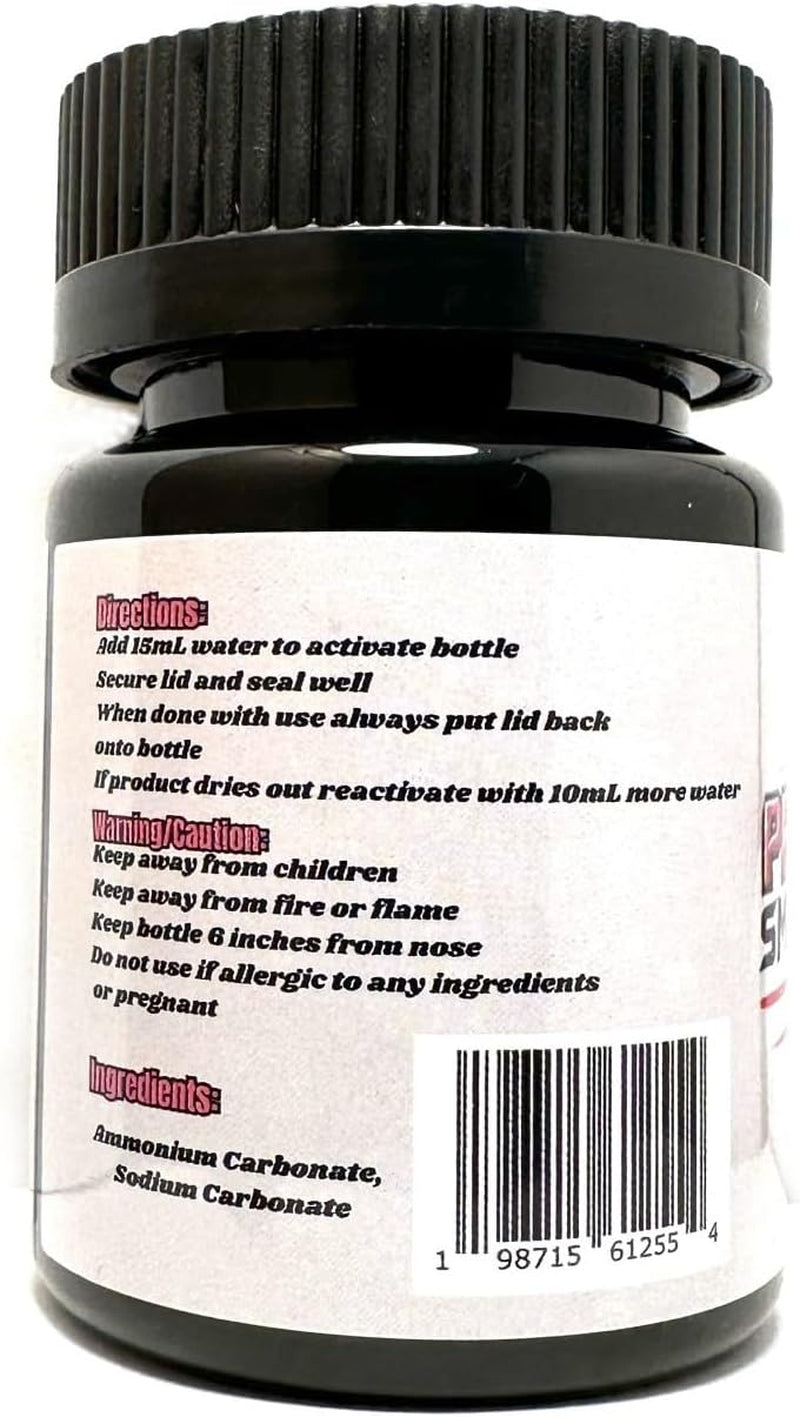 Smelling Salts | Strong Ammonia Inhalant for Athletes | Instant Energy, Focus and Power | Multi-Purpose Smelling Salt for Powerlifting, Football, Hockey and More