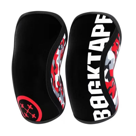 7Mm Weightlifting Crossfit Powerlifting Gym Knee Squat Sleeves Neoprene Compression Knee Pads Protector Support for Powerlifting