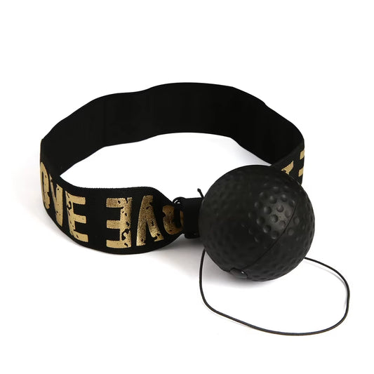 Boxing Speed Ball Head-Mounted PU Punch Ball MMA Sanda Training Hand Eye Reaction Home Sandbag Fitness Boxing Equipment