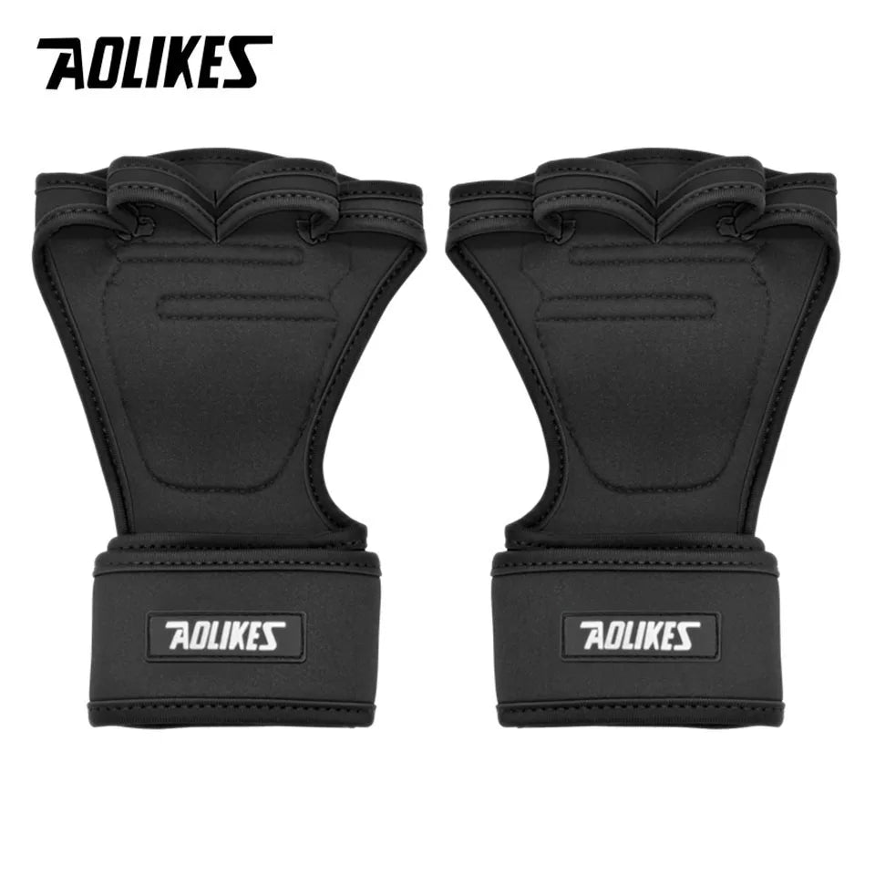 Weight Lifting Gloves Training Gym Grips Fitness Glove Women Men Crossfit Bodybuilding Wristbands Hand Palm Protector