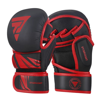 Professional  Boxing Gloves PU Leather  Fighting Martial Arts Boxing Gloves Karate Muay Thai Training Gloves Men'S