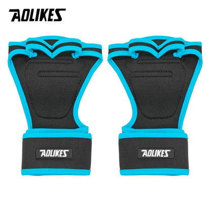 Weight Lifting Gloves Training Gym Grips Fitness Glove Women Men Crossfit Bodybuilding Wristbands Hand Palm Protector