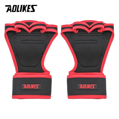 Weight Lifting Gloves Training Gym Grips Fitness Glove Women Men Crossfit Bodybuilding Wristbands Hand Palm Protector